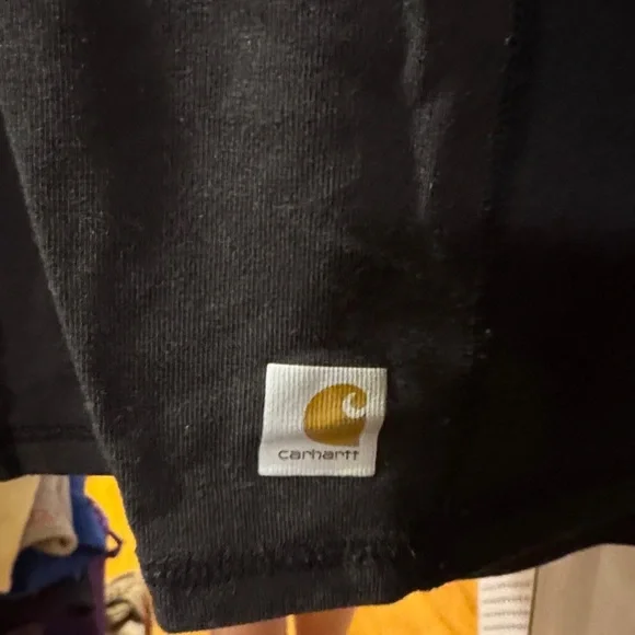 Carhartt Black Quarter-Zip Sweatshirt - Picture 2 of 5